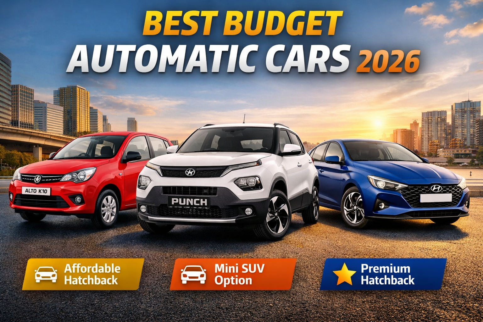 Best Automatic Cars in India 2026 Under ₹15 Lakh | Budget Buying Guide