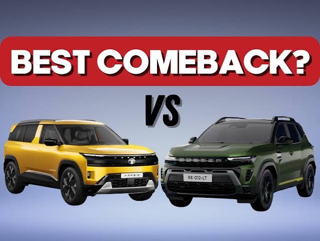 Tata Sierra vs Renault Duster: Which SUV Should You Wait For in 2026?
